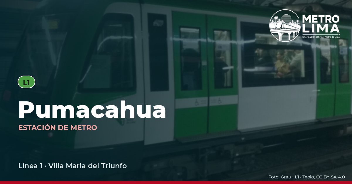 Estación Pumacahua del Metro de Lima